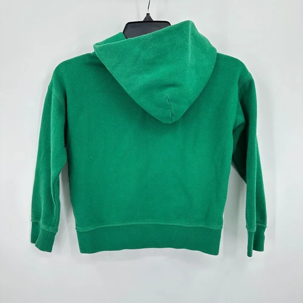 Gap x Smiley World Sweatshirt Kids Small Green‎ Hoodie Streetwear Indie Lounge